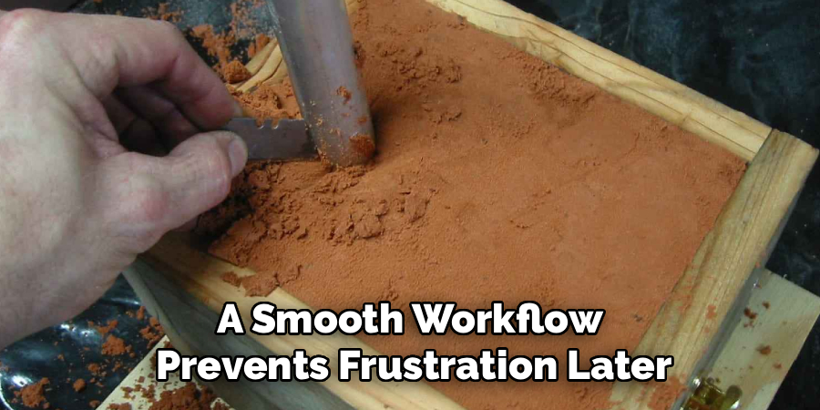 A Smooth Workflow
Prevents Frustration Later