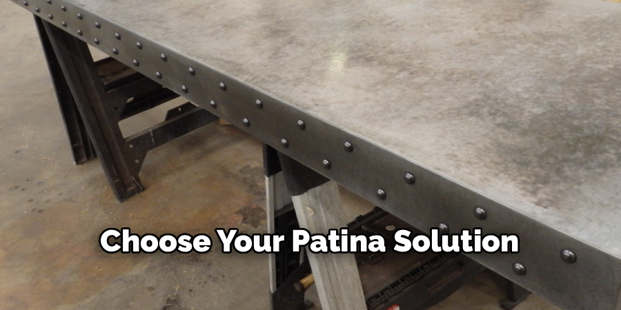 Choose Your Patina Solution