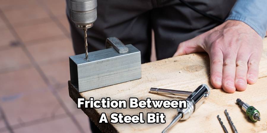 Friction Between 
A Steel Bit 