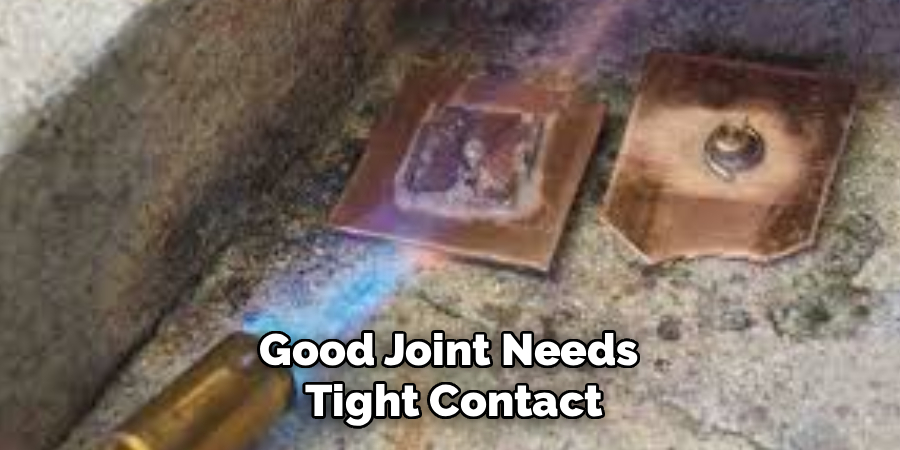 Good Joint Needs
Tight Contact