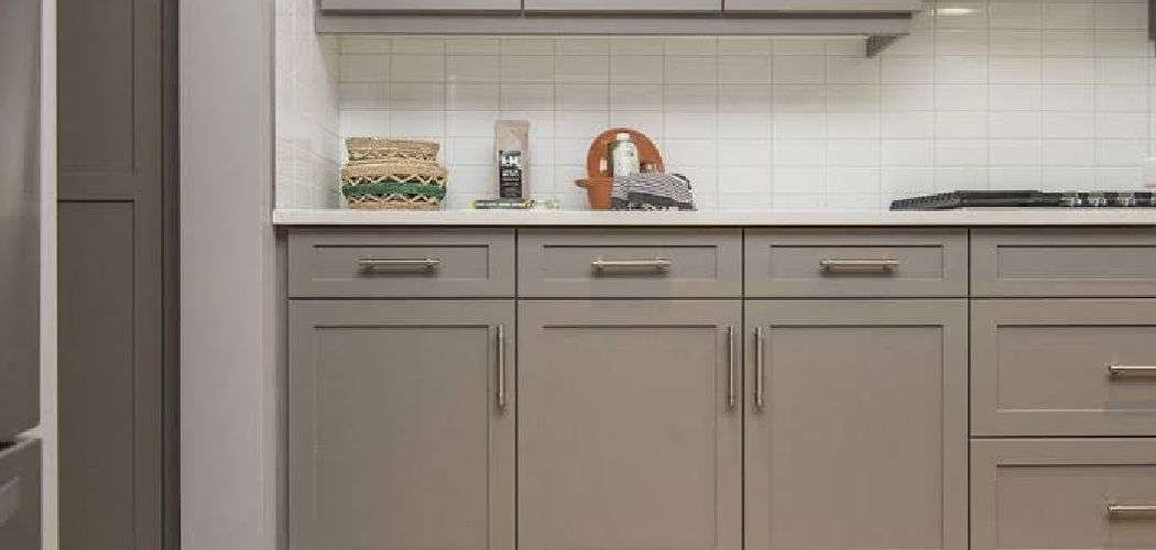How to Fix Loose Metal Cabinet Handles