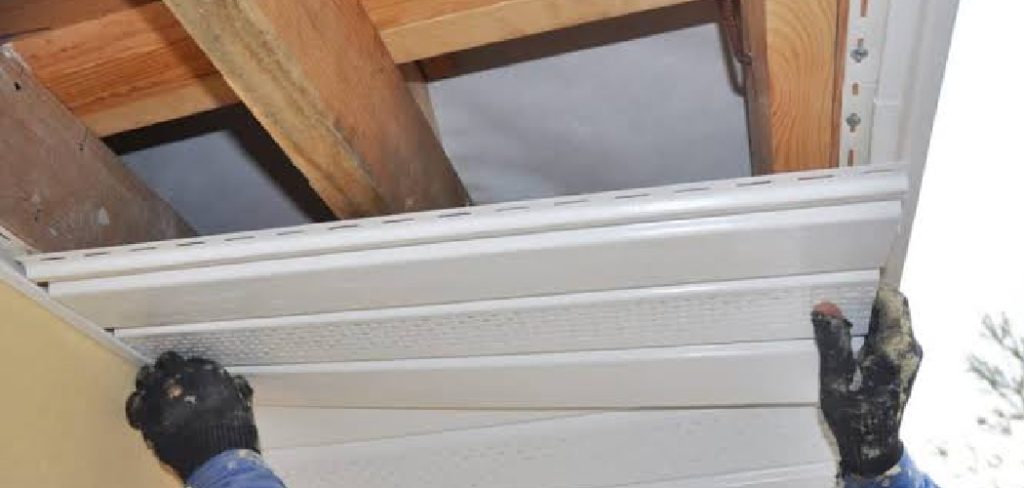 How to Remove Aluminum Soffit Panels
