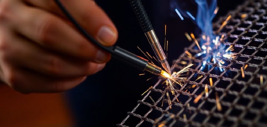 How to Weld Fine Wire Mesh to Thicker Metal