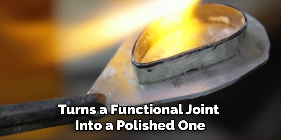 Turns a Functional Joint
Into a Polished One