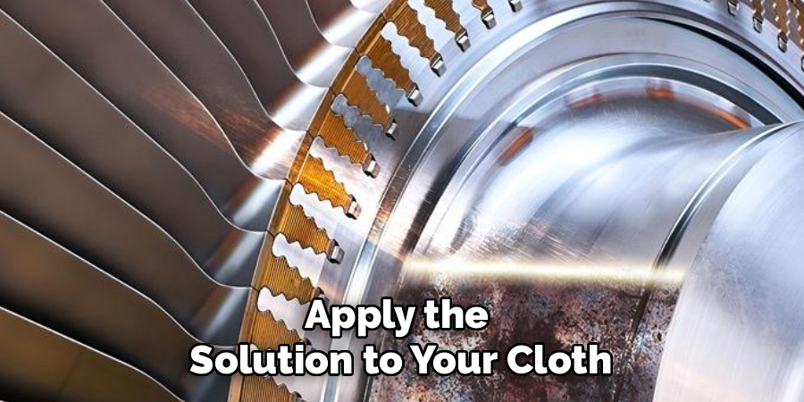 Apply the
Solution to Your Cloth
