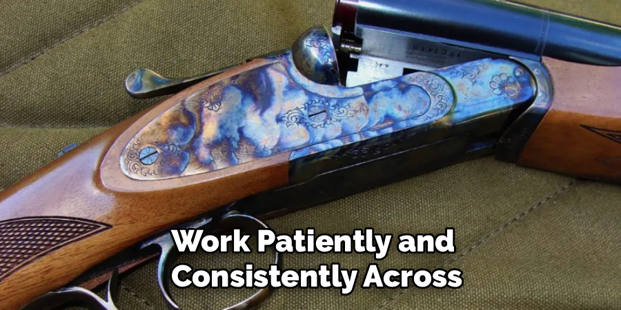 Work Patiently and
Consistently Across