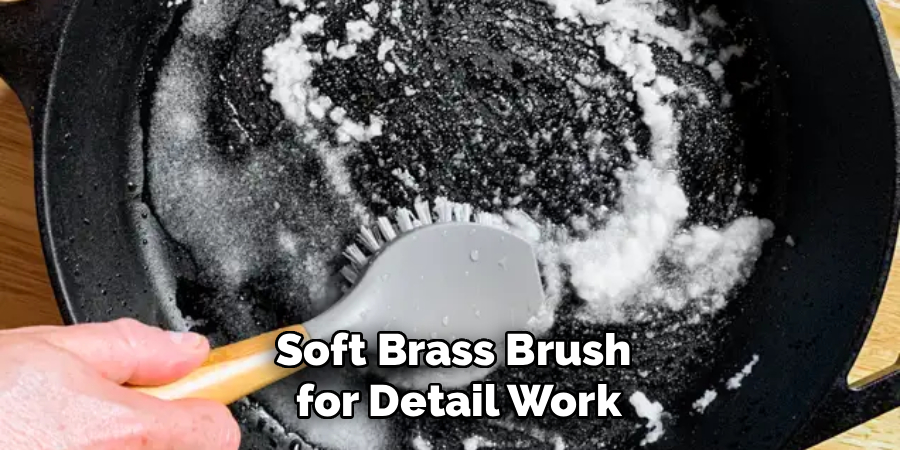 Soft Brass Brush for Detail Work