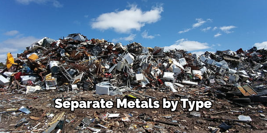 Separate Metals by Type