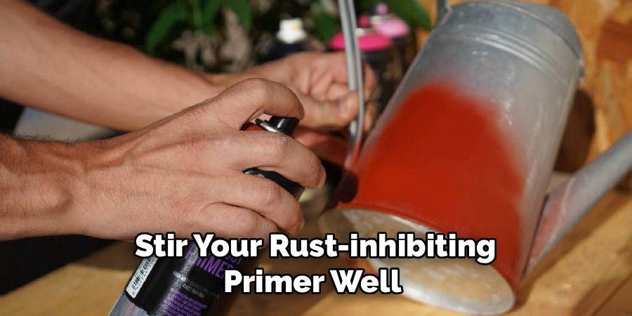 Stir Your Rust-inhibiting
Primer Well