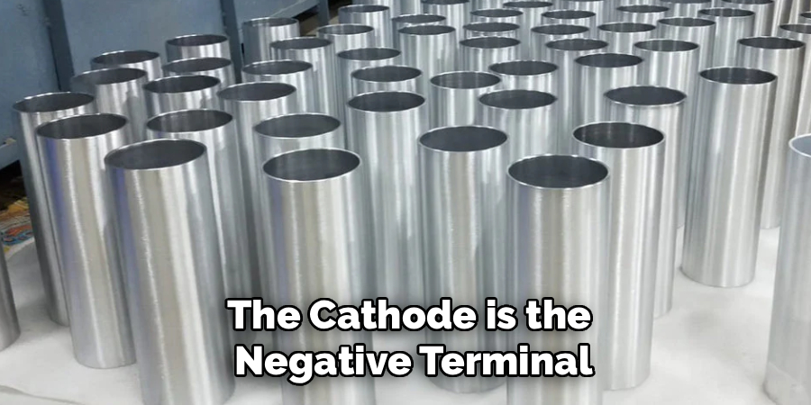 The Cathode is the
 Negative Terminal