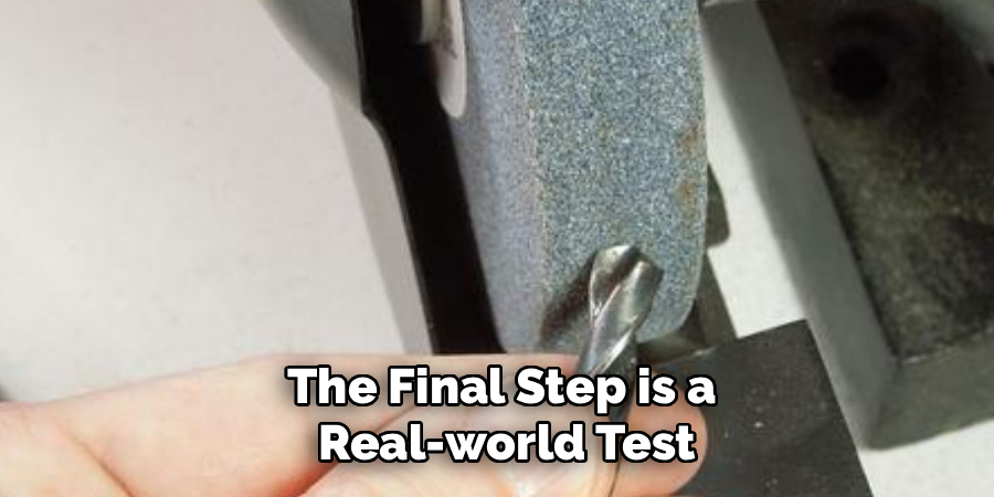 The Final Step is a
 Real-world Test
