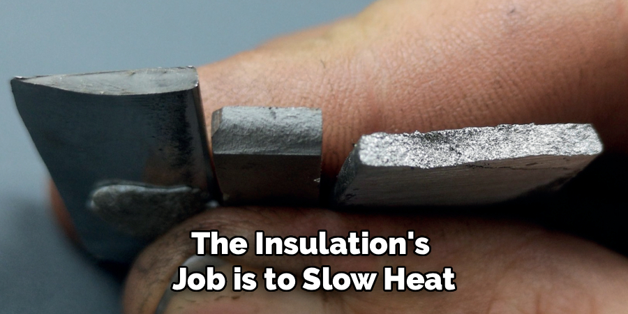 The Insulation's
Job is to Slow Heat