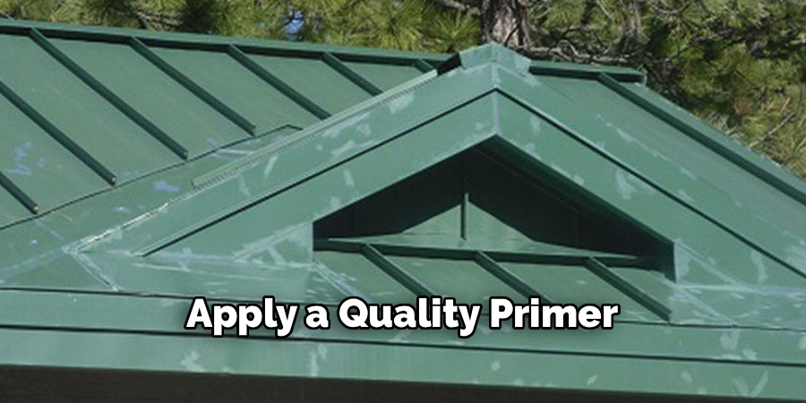 Apply a Quality Primer